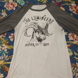 Lumineers Watercolor Ram Baseball-Style Shirt